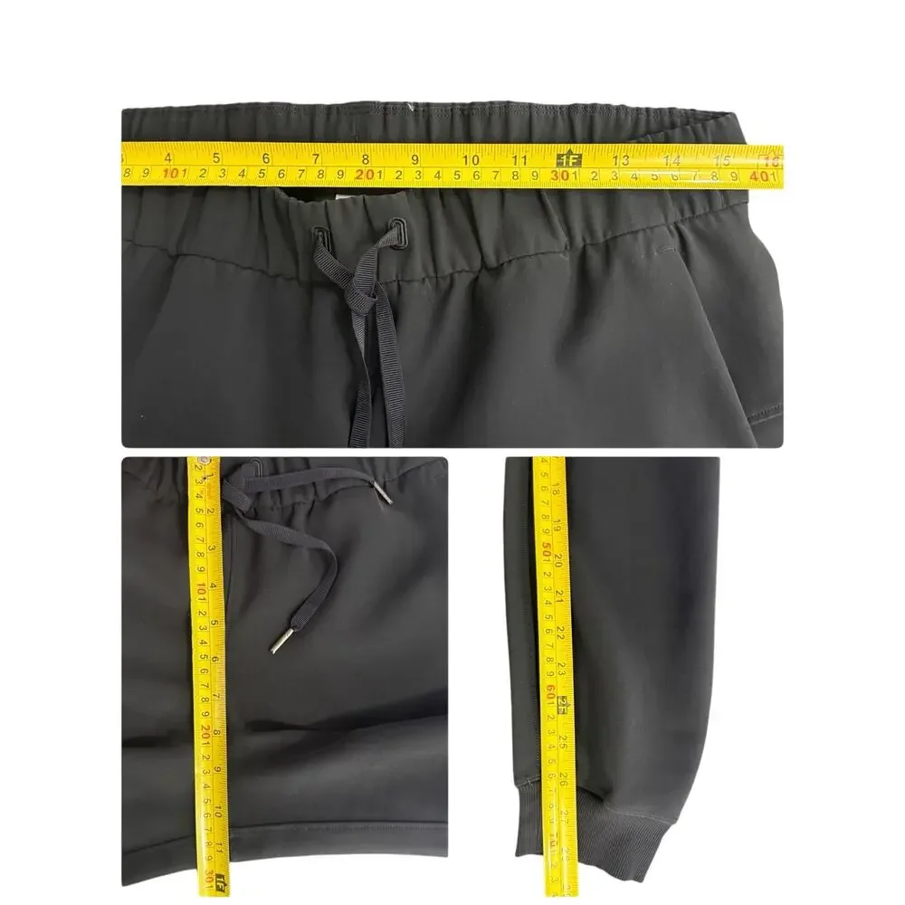 Lululemon On the Fly Jogger Black Size 8 Stretch Travel Athletic Pants